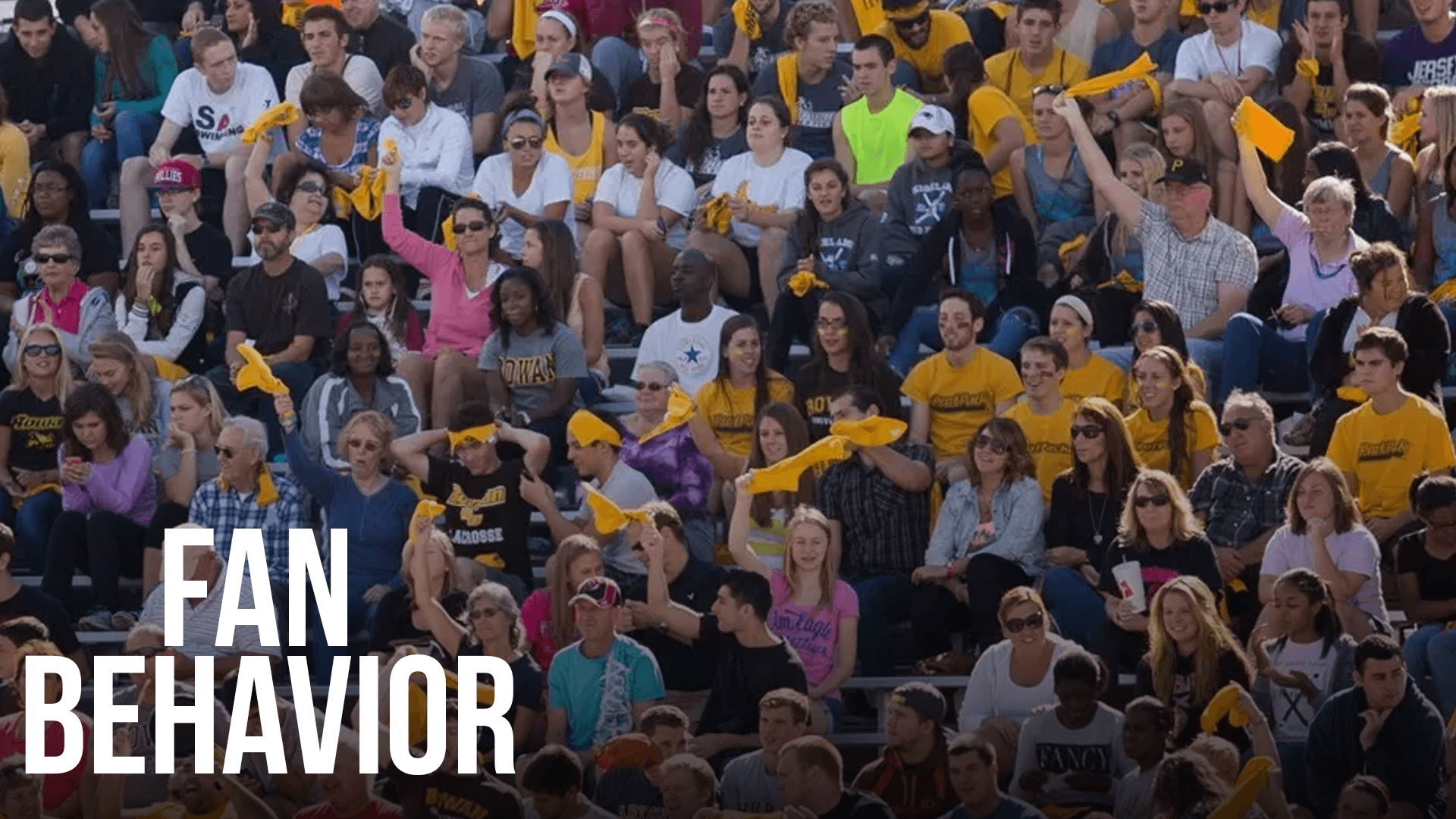 Fan Behavior: Field Hockey Umpire's Advice for Appropriate Behavior in the Stands