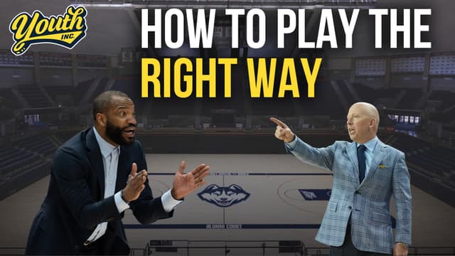 The Importance of Coaching How to Play Basketball The Right Way: UConn's Kimani Young on Long Term Development