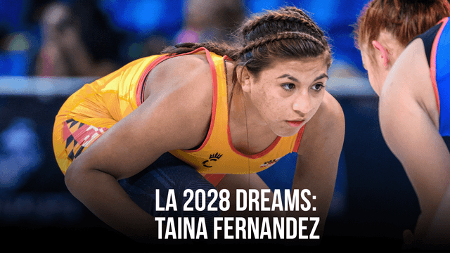 16-Year Old Female Wrestling Star Prepares for LA 2028 Olympics