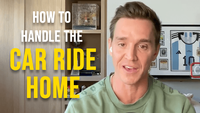 How Former Professional Soccer Player Handles the Car Ride Home