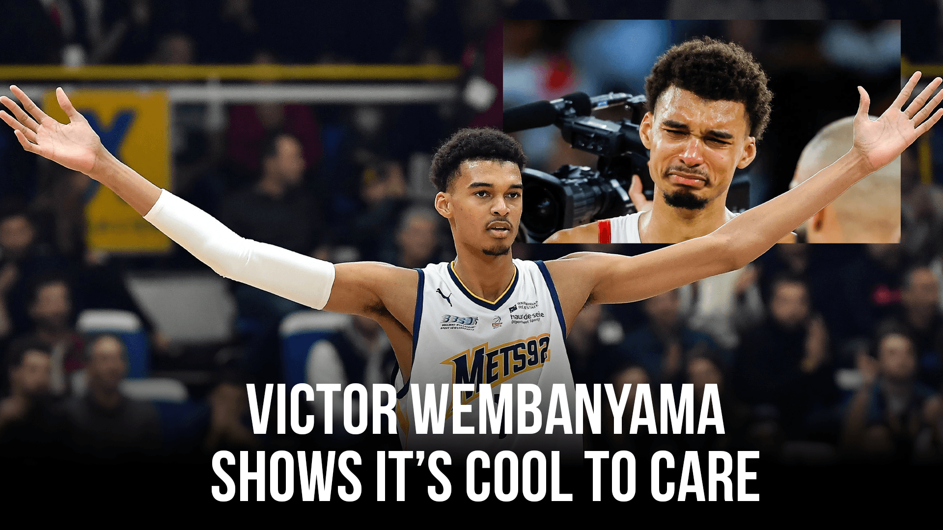 Victor Wembanyama is proving that it's cool to care